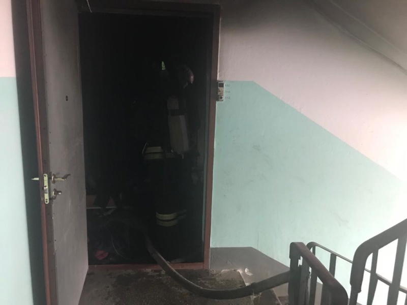 Вечером в Нижнем Тагиле в девятиэтажке горела квартира