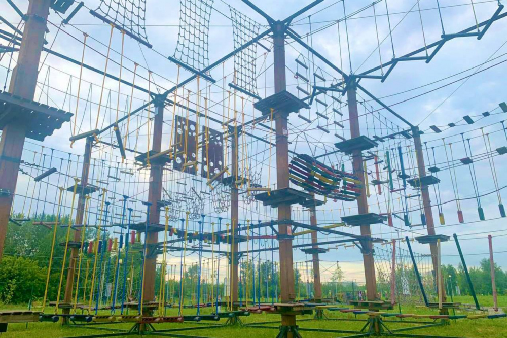 В Нижнем Тагиле открылась первая в регионе выставка картин на девятиметровых опорах | На Урале до конца июня проходит выставка картин на 9-метровых опорах