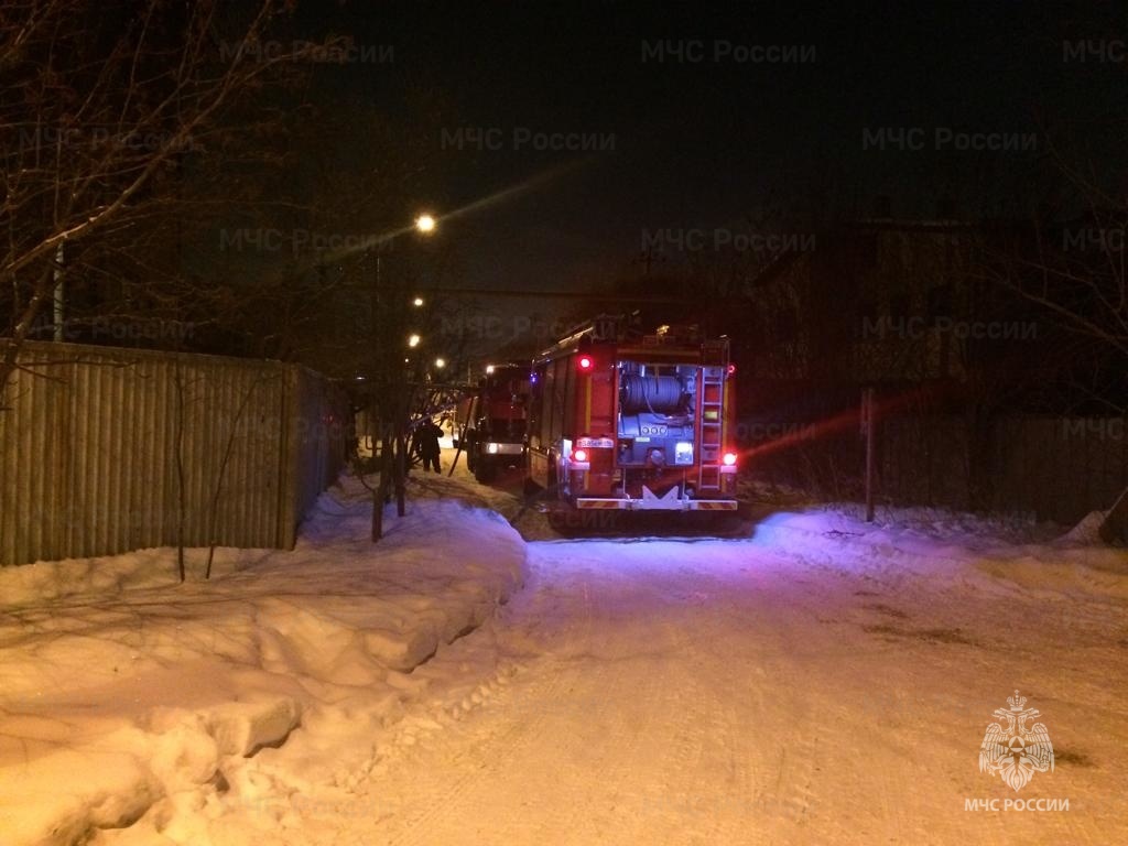 В Нижнем Тагиле ночью произошел пожар в садовом товариществе