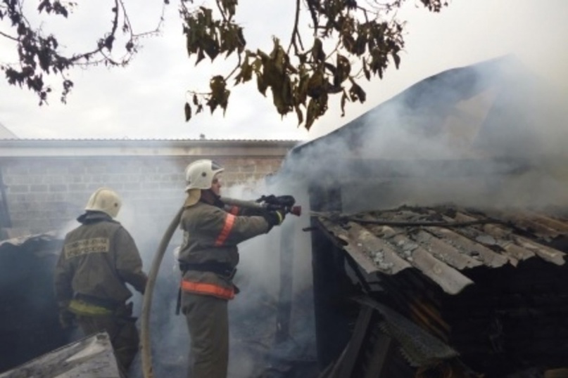 Сегодня утром в поселке Висим произошел пожар 