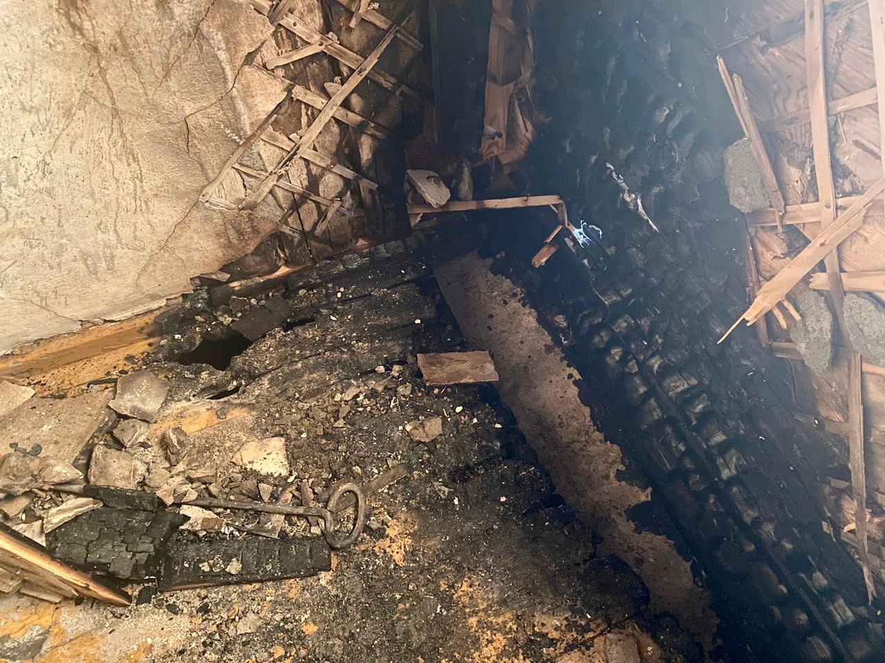 Под Нижним Тагилом произошёл пожар на летней даче