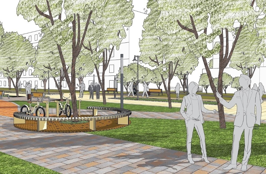 В Нижнем Тагиле обустроят пешеходную зону без луж на тротуарах